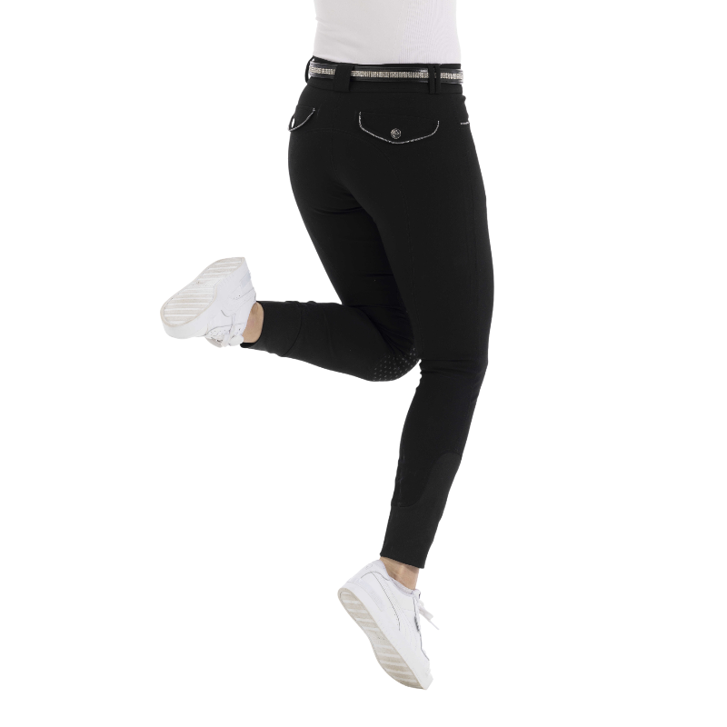 Equithème - Pantalon d'équitation femme Belinda noir | - Ohlala