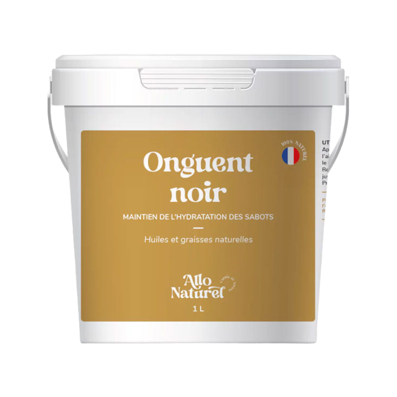 Allo Naturel - Onguent hydratant pour sabots noir | - Ohlala