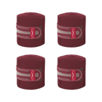 Animo Italia - Bandes de polo Wils prune (x4) | - Ohlala