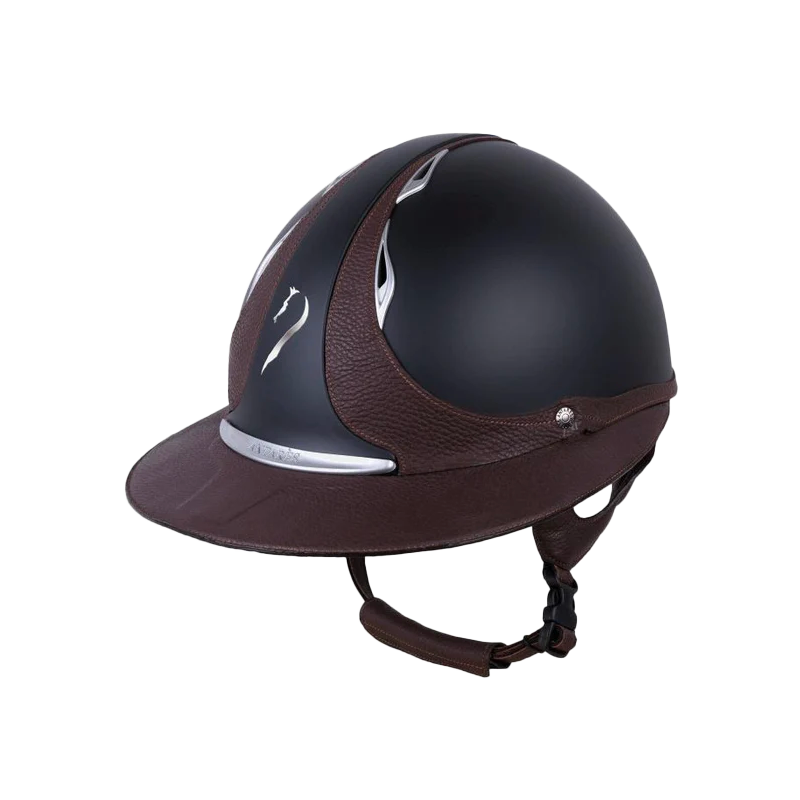 Antarès Sellier - Casque Référence Visière Eclipse noir/ marron | - Ohlala