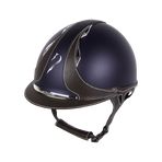 Antarès Sellier - Galaxy helm standaard vizier Blauw / Bruin | - Ohlala
