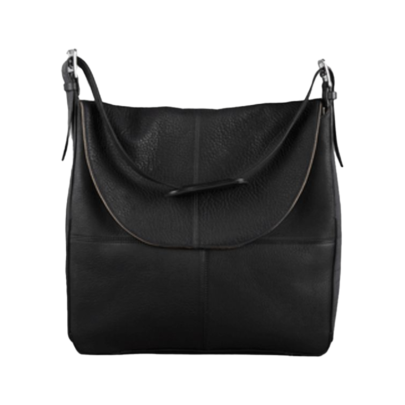 Antarès Sellier - Sac besace Milano noir | - Ohlala