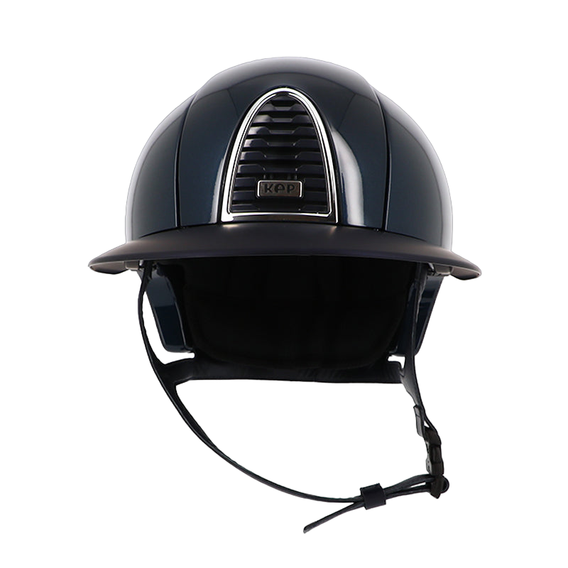 KEP - Casque Cromo 2.0 shine bleu polo jugulaire bleu | - Ohlala