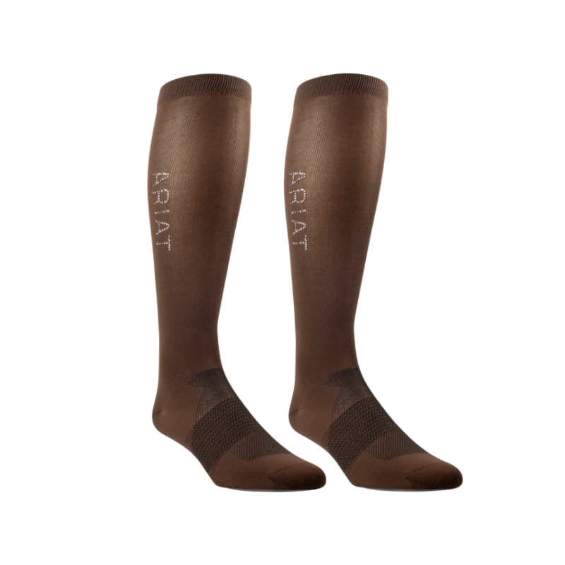 Ariat - Chaussettes d'équitation femme AriatTek Radiant espresso