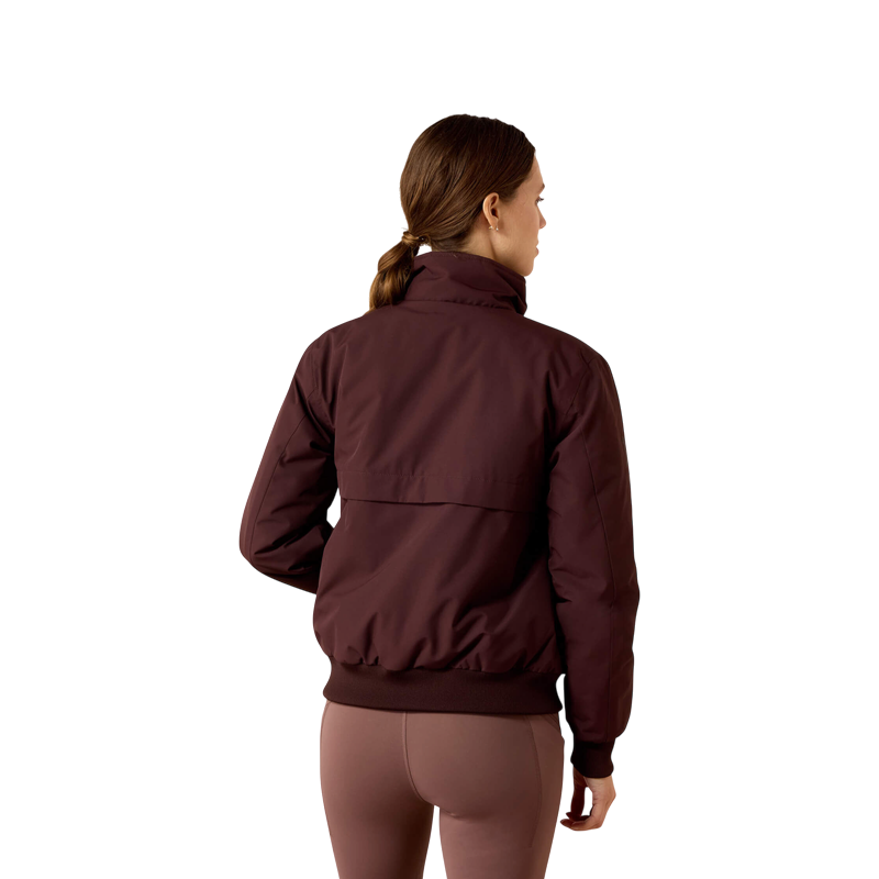 Ariat - Blouson matelassé femme Stable 2.0 chocolate plum