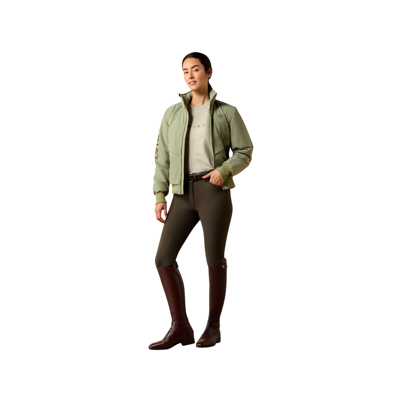 Ariat - Blouson matelassé femme Stable 2.0 oil green