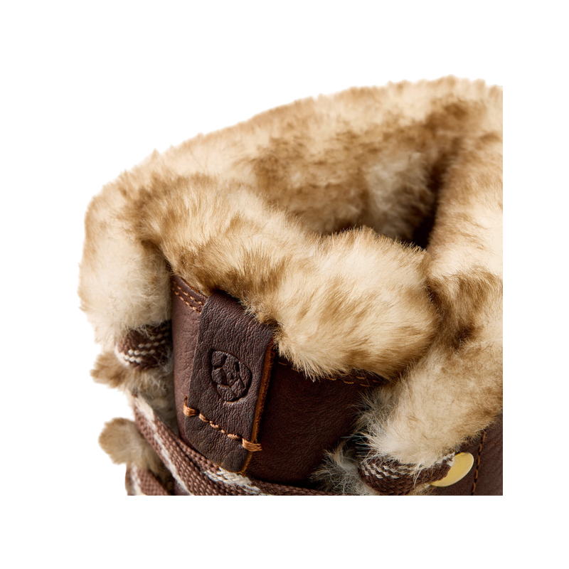 Ariat - Boots d'équitation imperméables femme Harper Sherpa dark brown
