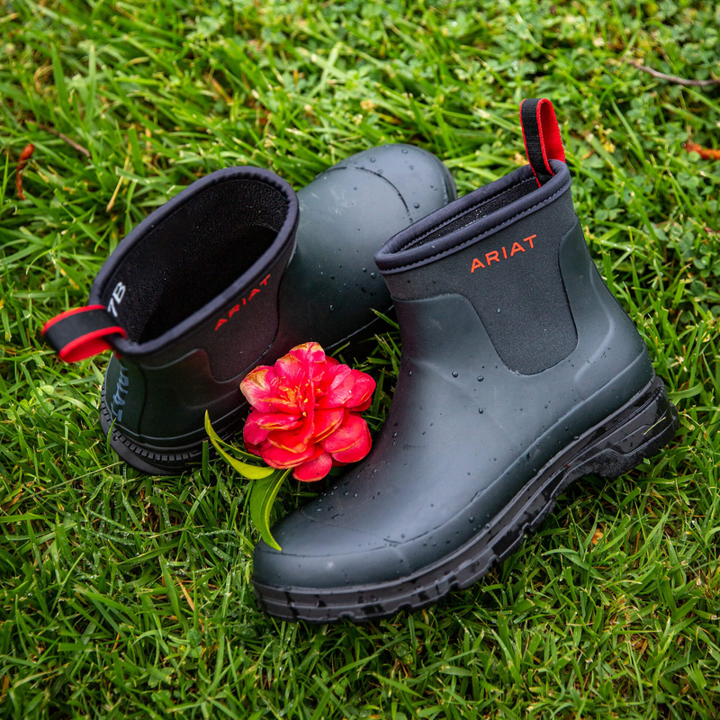 Ariat - Boots de pluie courtes femme Kelmarsh Shortie marine