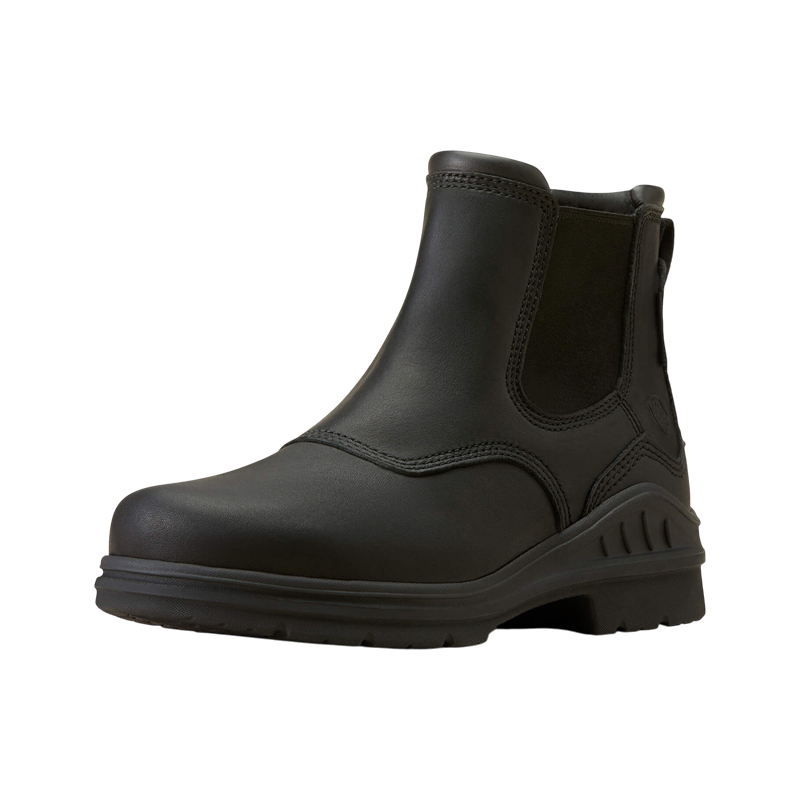 Ariat - Boots imperméables femme Chelsea Barnyard noir