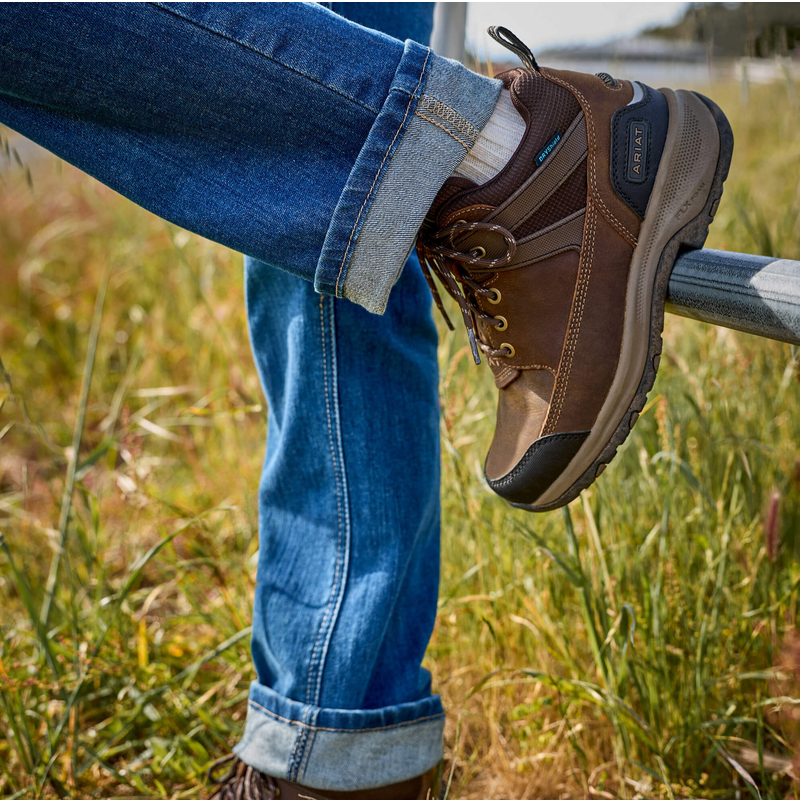 Ariat - Boots imperméables femme Terrain Trek dark chocolate