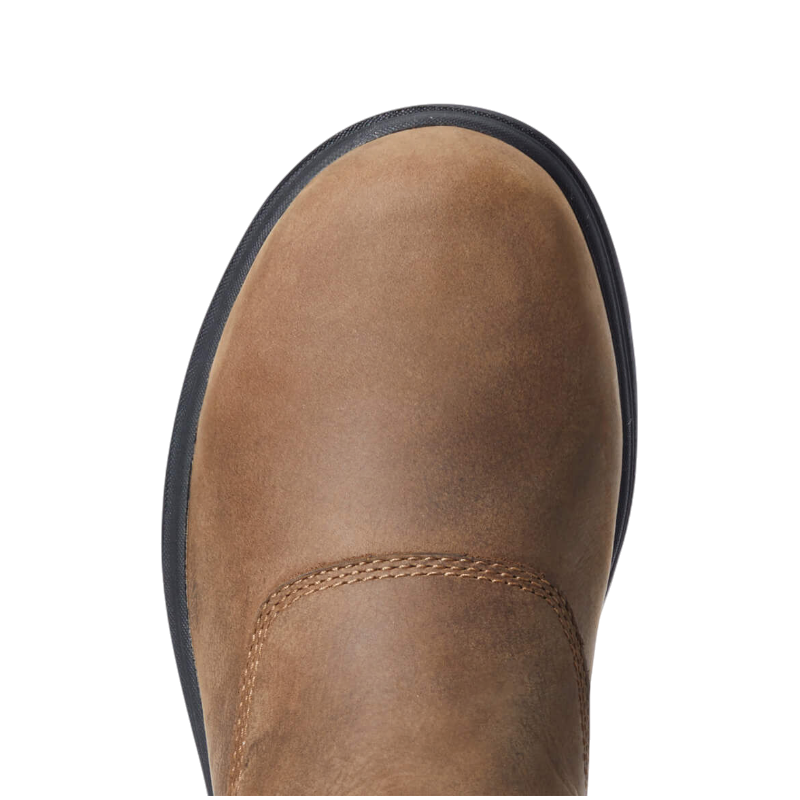 Ariat - Boots imperméables homme Chelsea Barnyard antique brown