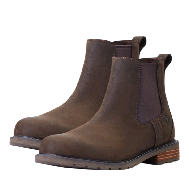 Ariat - Boots imperméables homme Wexford Chelsea java