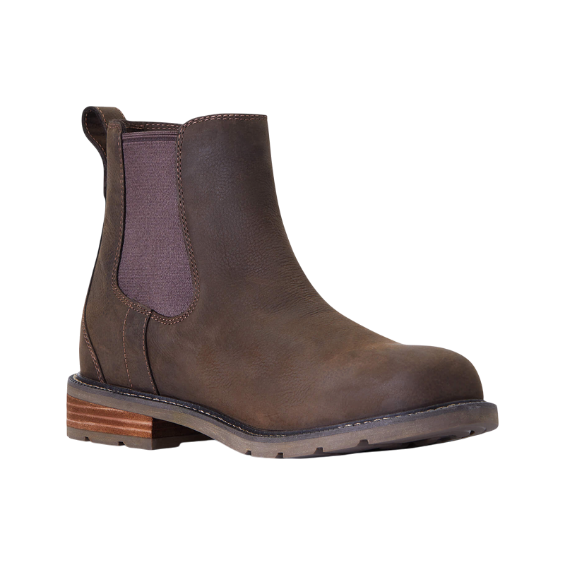 Ariat - Boots imperméables homme Wexford Chelsea java