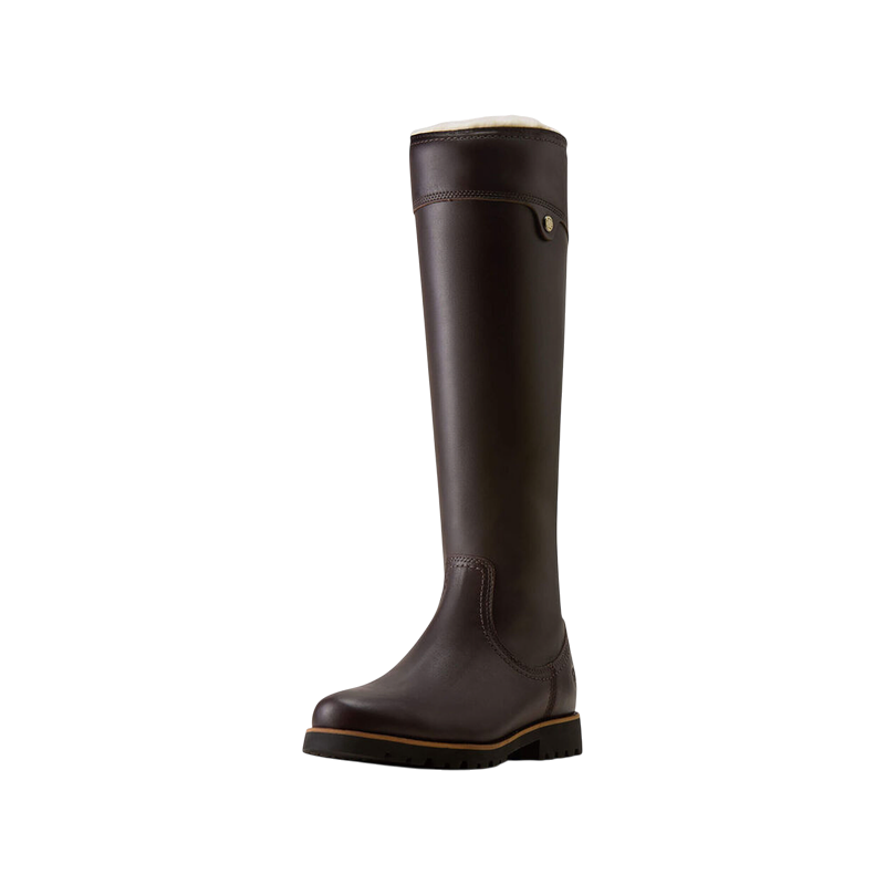 Ariat - Bottes imperméables doublées femme Arlington sherpa espresso medium
