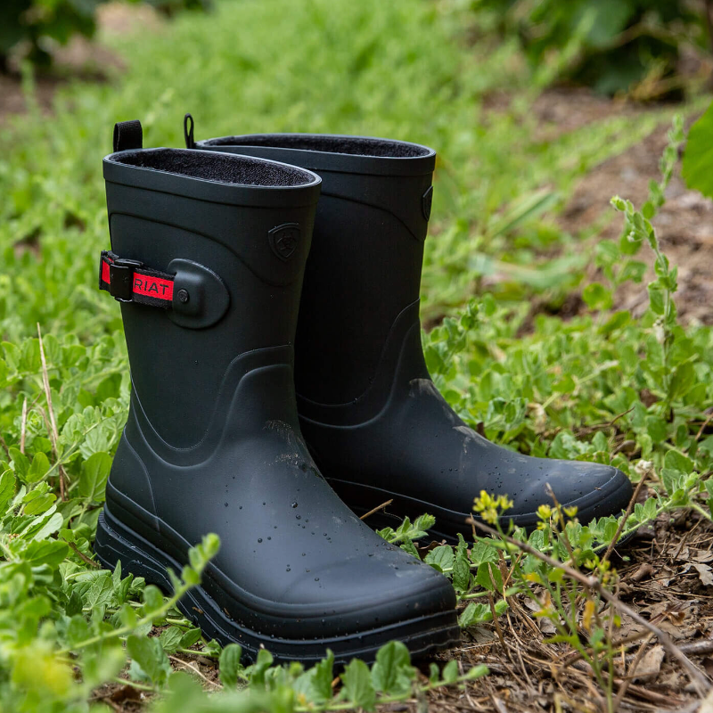 Ariat - Bottines de pluie femme Kelmarsh marine