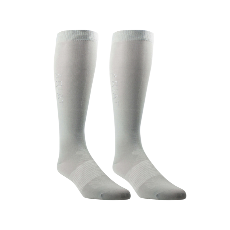 Ariat - Chaussettes d'équitation unisexe AriatTEK Radiant gris