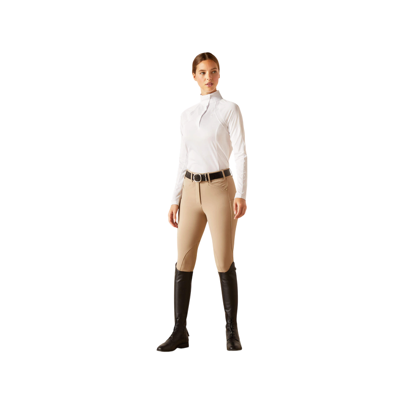Ariat - Chemise de concours manches longues femme Sunstopper 3.0 blanc