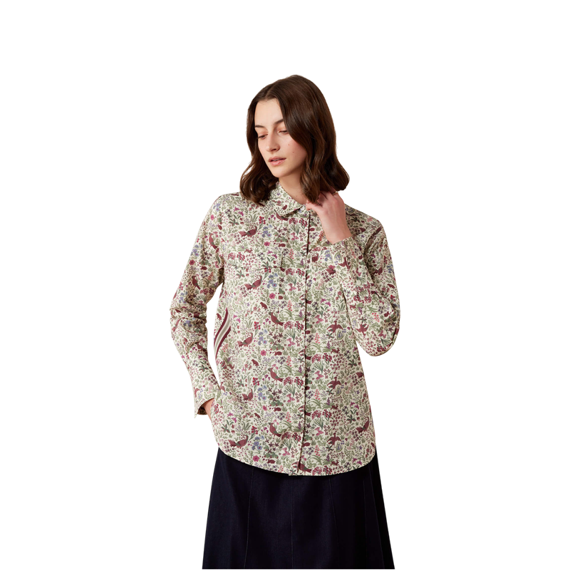 Ariat - Chemise manches longues femme Wolseley bird print