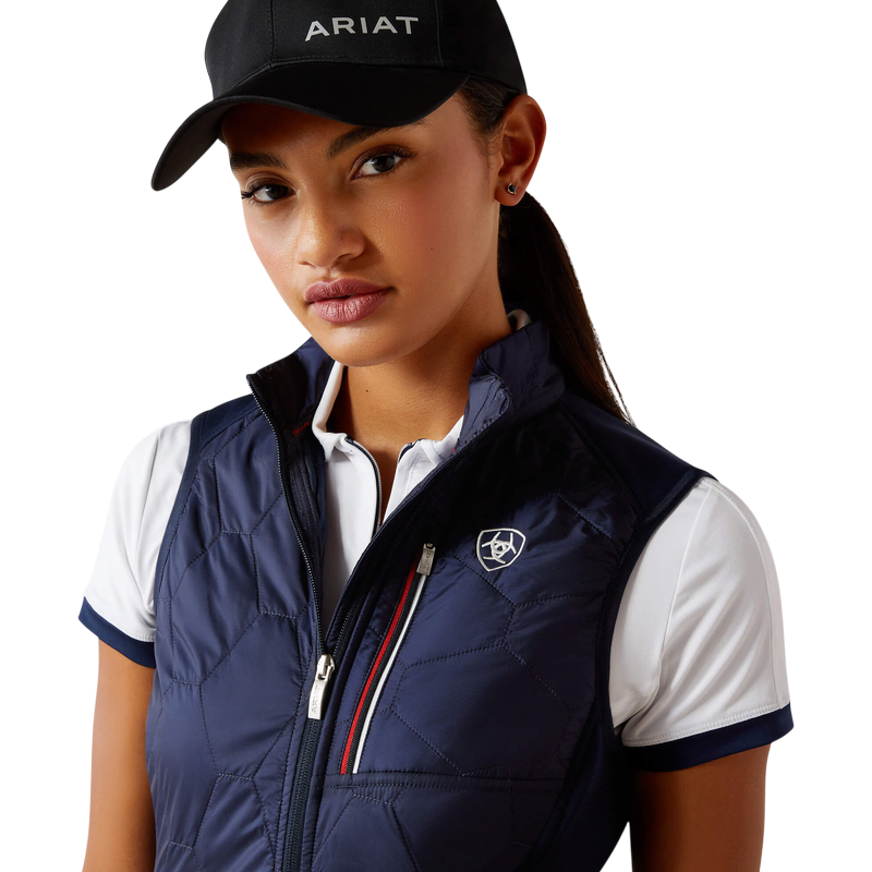 Ariat - Doudoune sans manches femme Fusion navyt