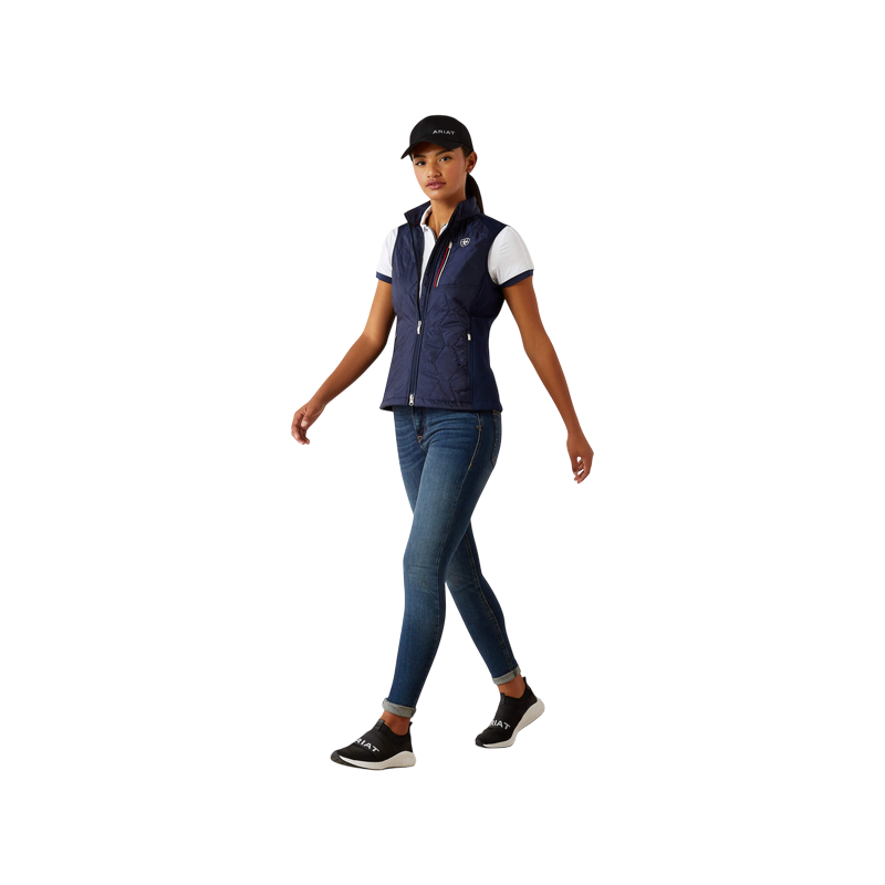 Ariat - Doudoune sans manches femme Fusion navyt
