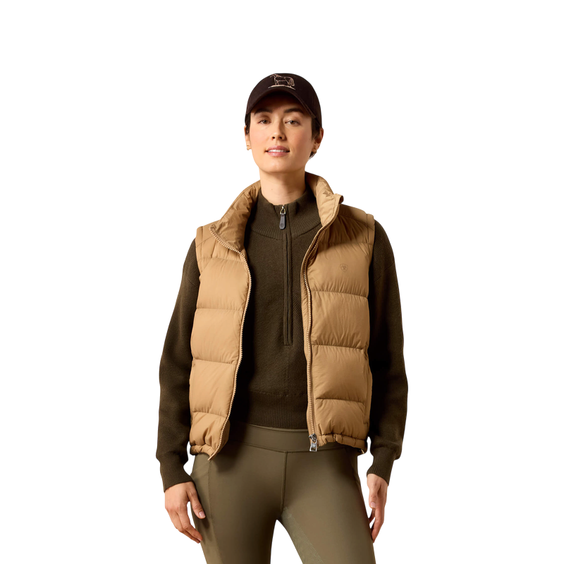 Ariat - Doudoune sans manches femme UltraPuff Down tiger's eye