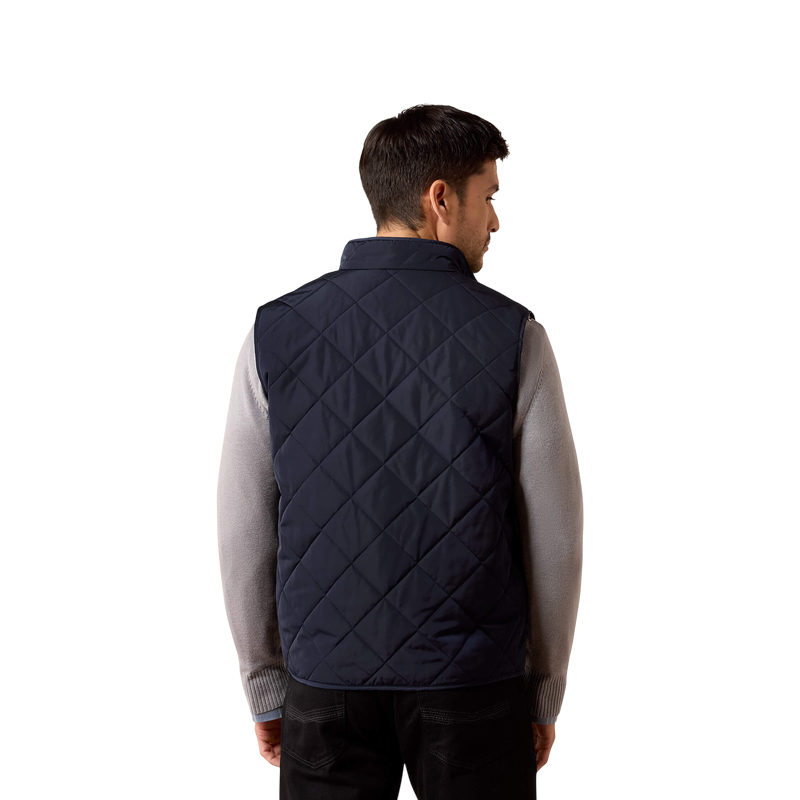 Ariat - Doudoune sans manches homme Two24 Woodgate show navy