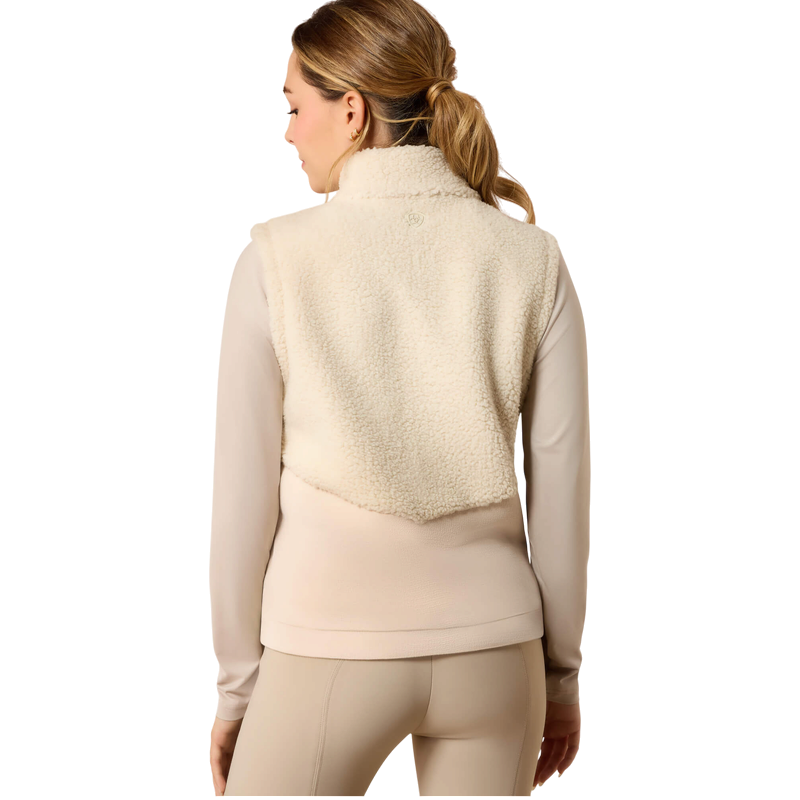 Ariat - Doudoune sans manches polaire enfant Laviolette almond milk