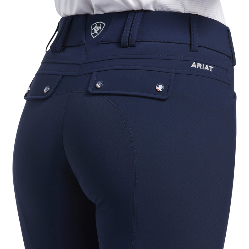 Ariat - Pantalon d'équitation femme Tri Factor navy eclipse standard