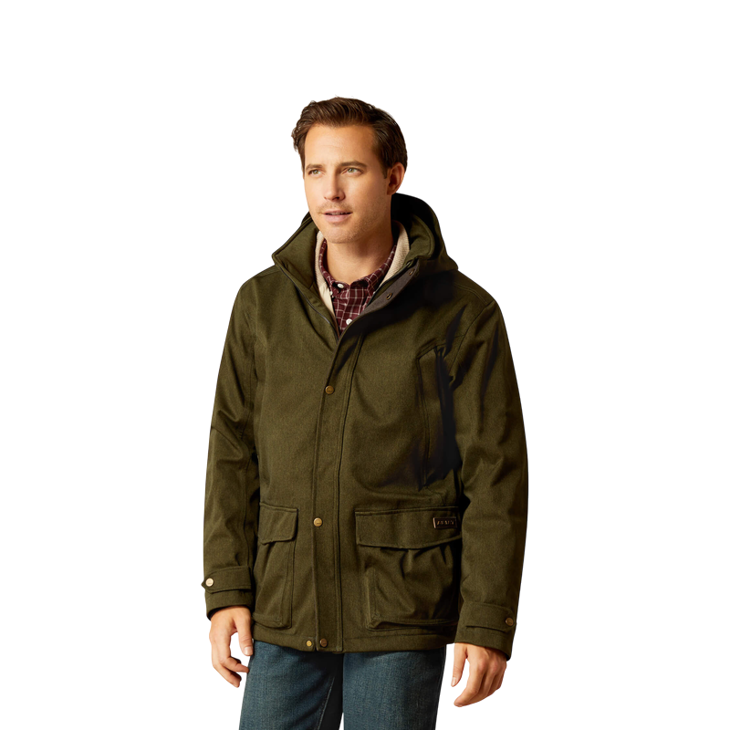 Ariat - Parka imperméable homme Rhodium H2O rosin