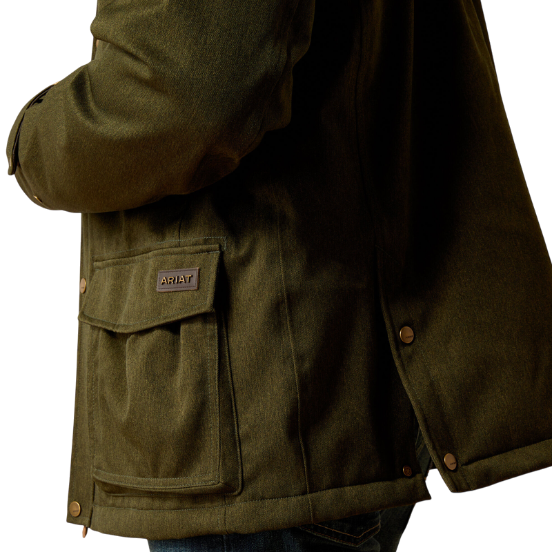 Ariat - Parka imperméable homme Rhodium H2O rosin