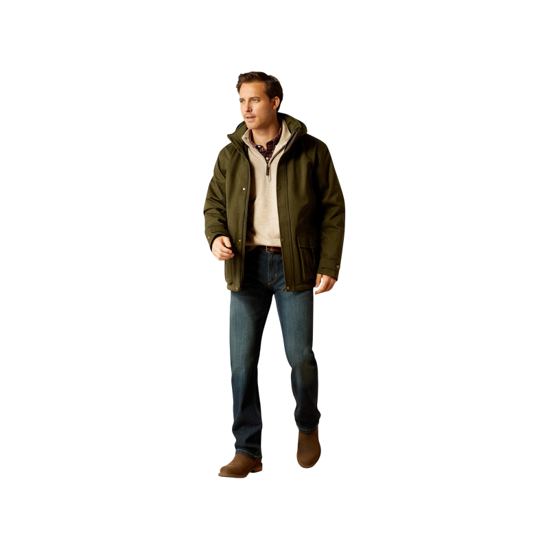 Ariat - Parka imperméable homme Rhodium H2O rosin