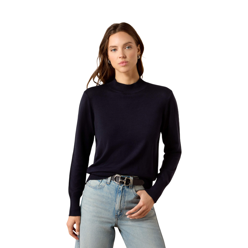 Ariat - Pull femme Coney show navy