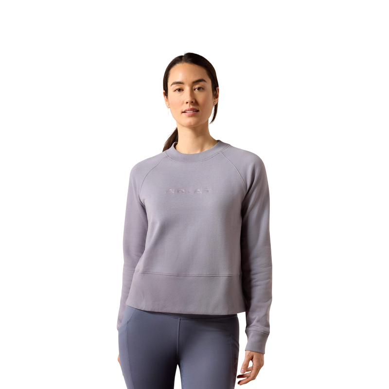 Ariat - Sweat-shirt femme Martine quicksilver