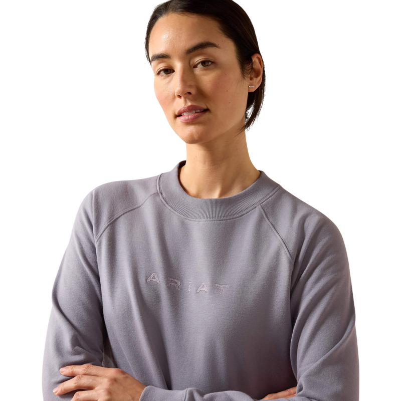 Ariat - Sweat-shirt femme Martine quicksilver