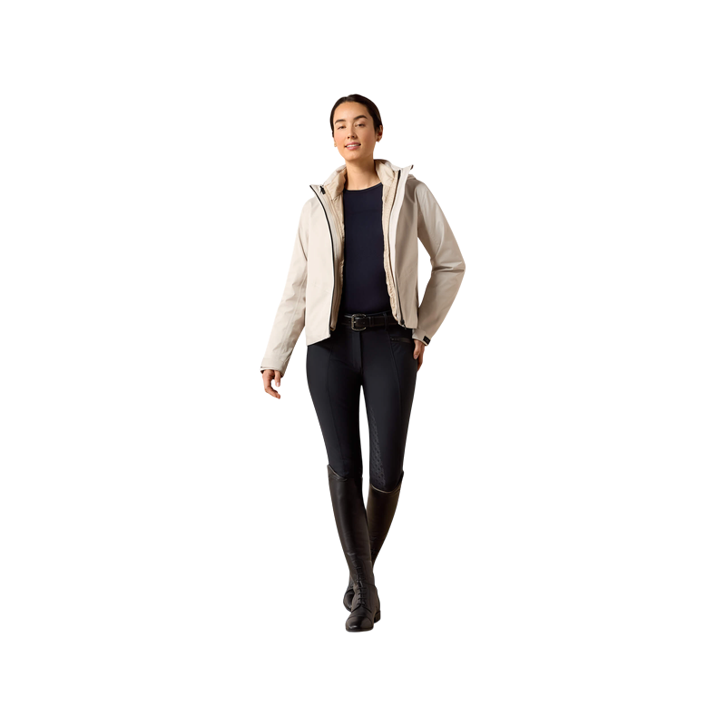 Ariat - Veste imperméable 3-en-1 femme Troika chateau grey