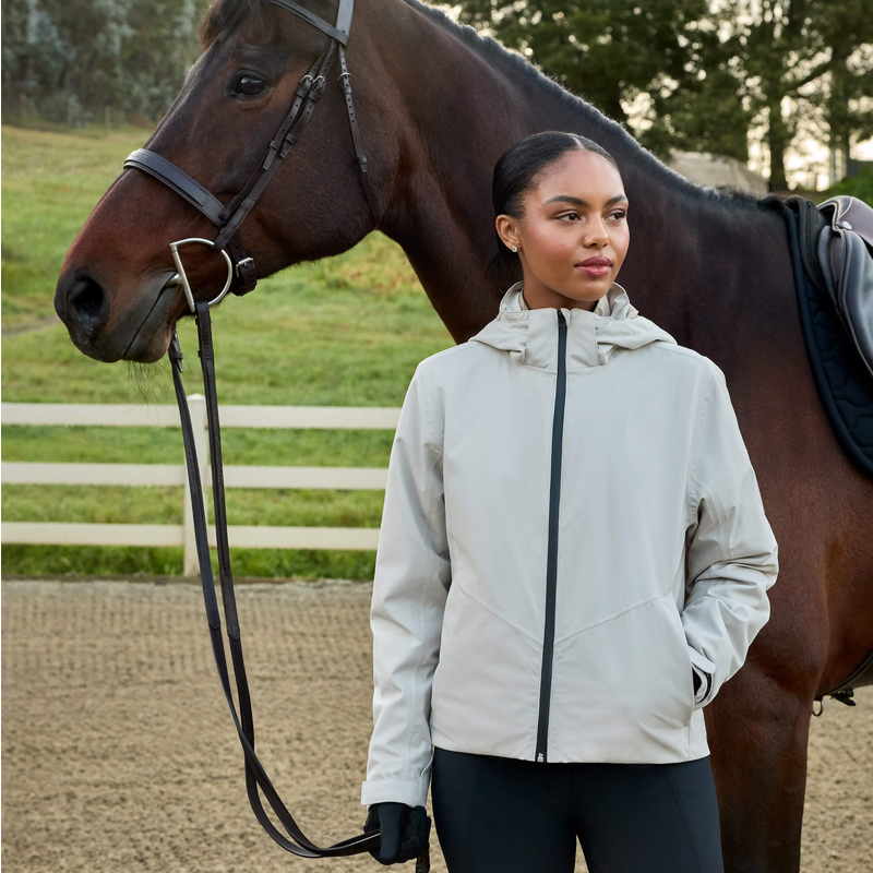 Ariat - Veste imperméable 3-en-1 femme Troika chateau grey