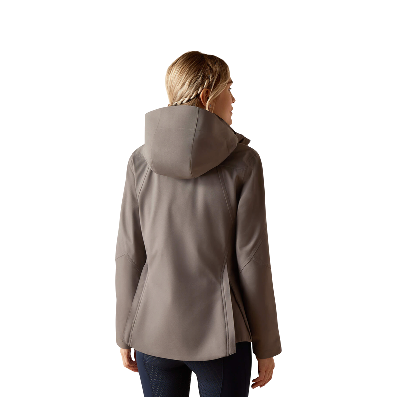 Ariat - Veste imperméable femme Coastal plum grey