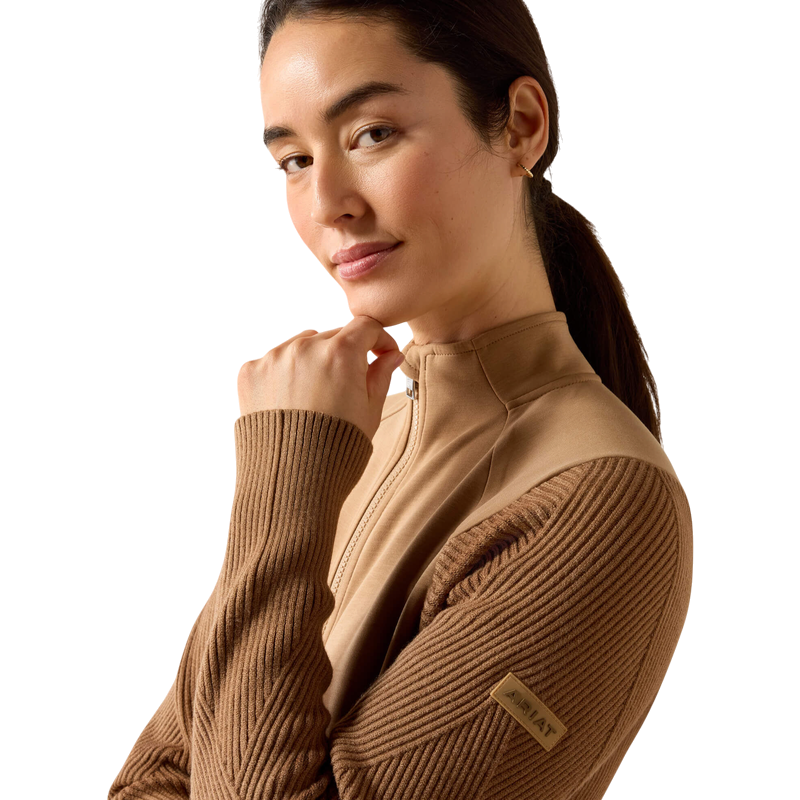 Ariat - Veste polaire femme Skadi tiger's eye