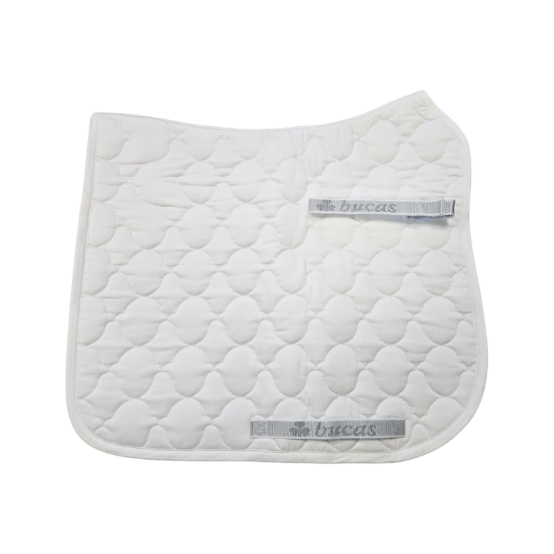 Bucas - Tapis de dressage AeroMax blanc/ blanc