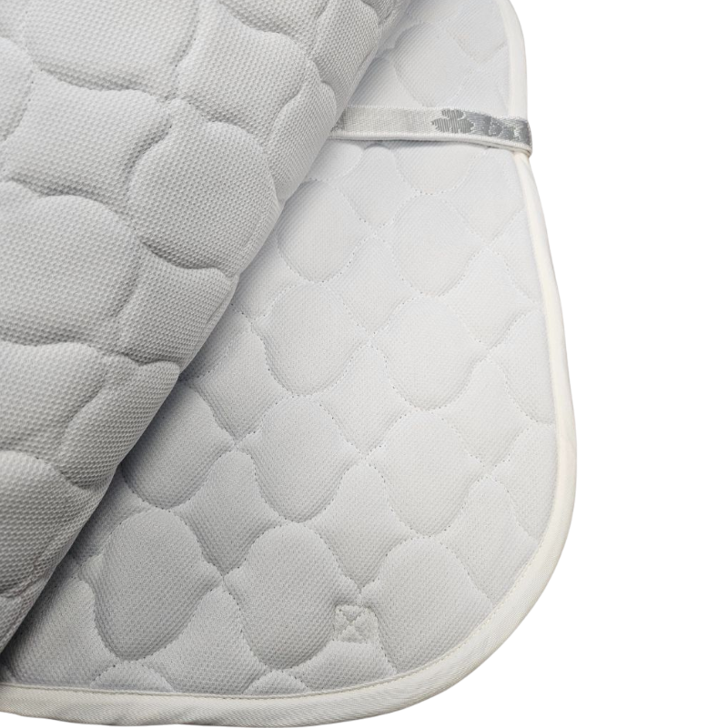 Bucas - Tapis de selle AeroMax blanc/ blanc