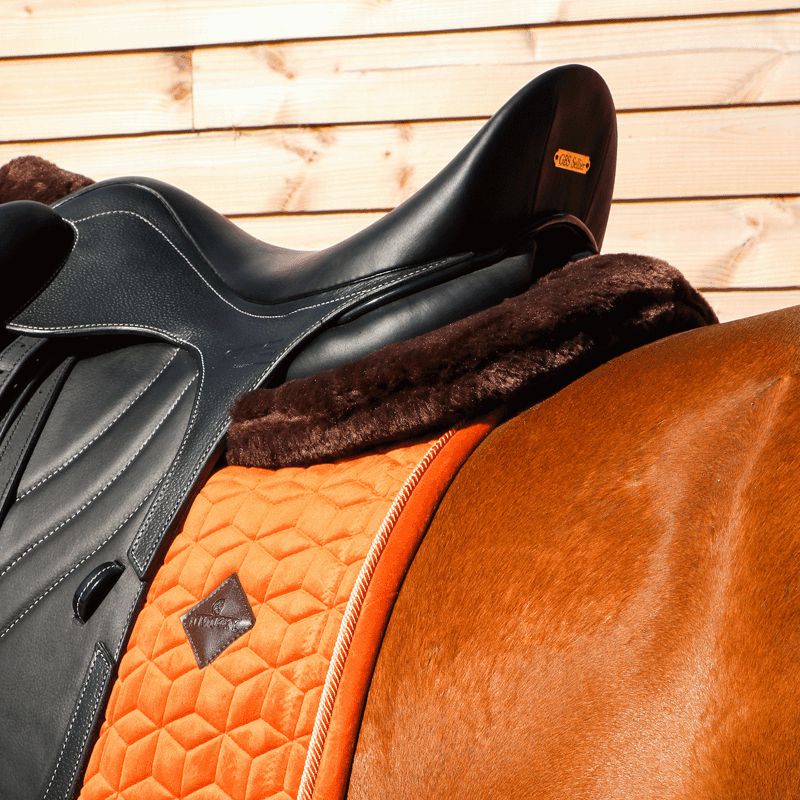 Kentucky Horsewear - Amortisseur Anatomique Absorb mouton marron | - Ohlala