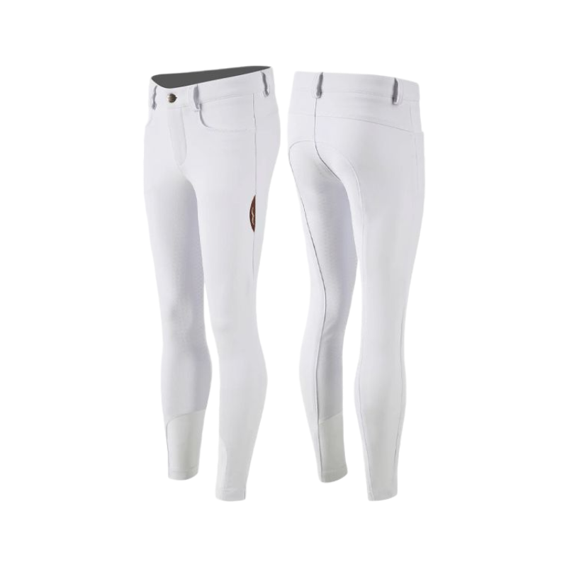 Animo Italia - Pantalon d'équitation unisexe nix full blanc