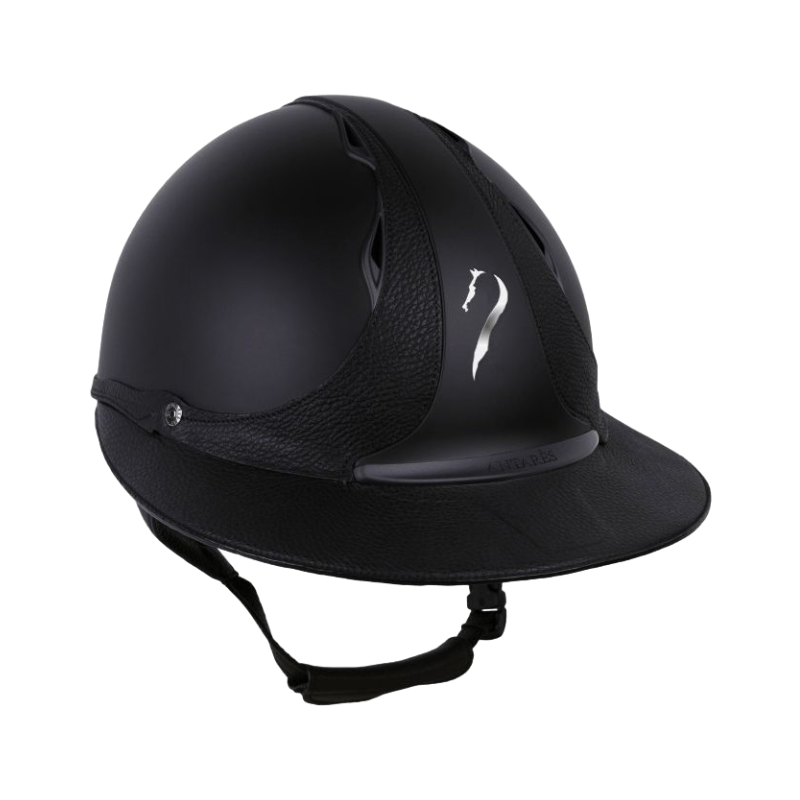 Antarès Sellier - Casque Référence Visière Eclipse noir/ noir