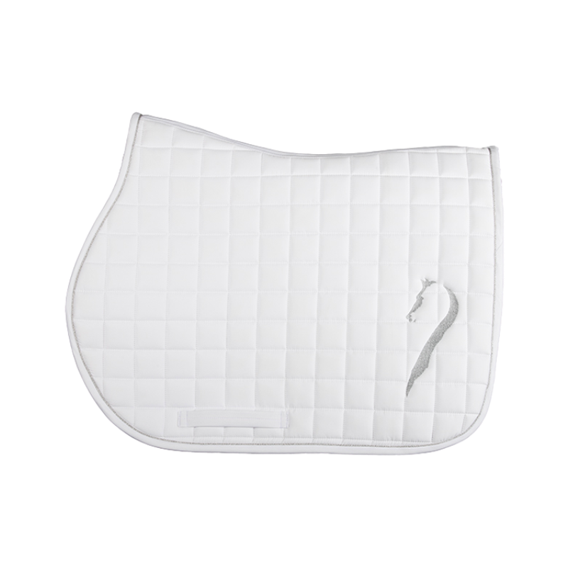 Antarès Sellier - Tapis de selle CSO blanc