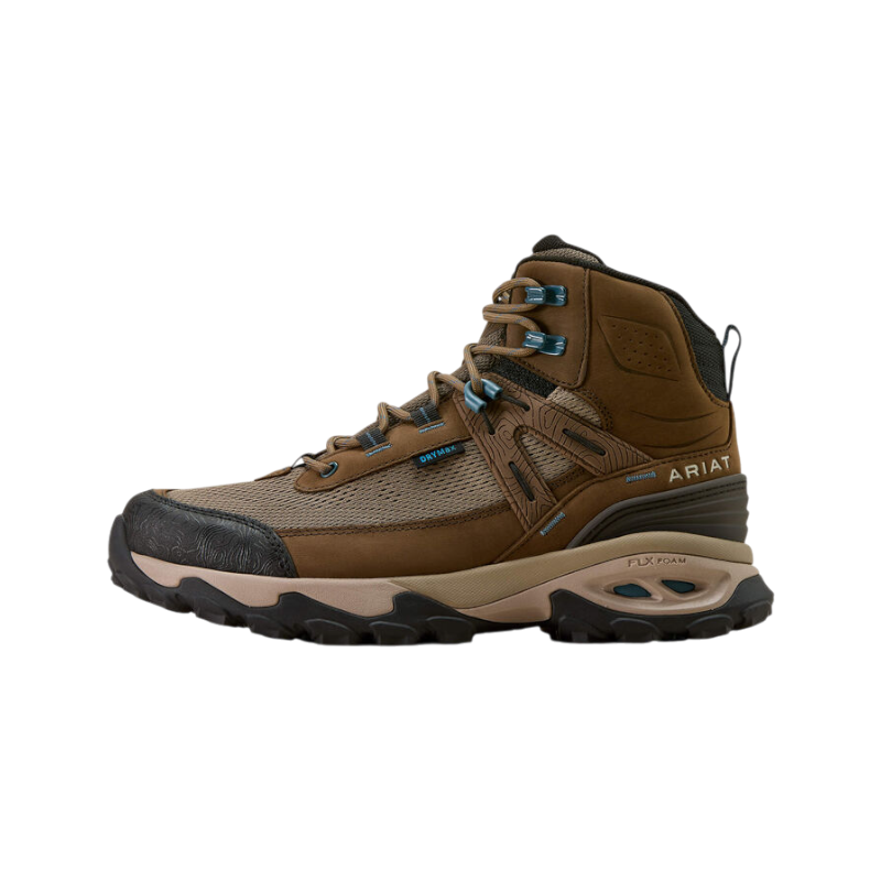 Ariat - Waterdichte veterboots dames Traverse brown bark | - Ohlala