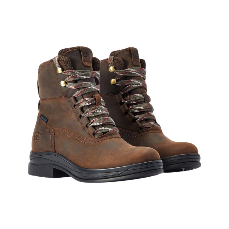 Ariat - Boots imperméables femme Harper chocolat