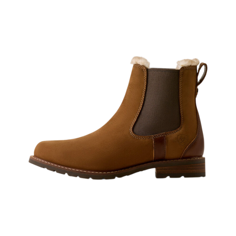 Ariat - Waterdichte damesboots Wexford Sherpa amber bruin | - Ohlala