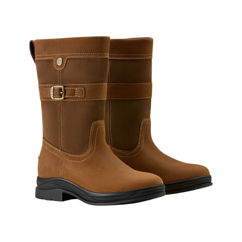 Ariat - Bottes imperméables femme Bampton baked brown