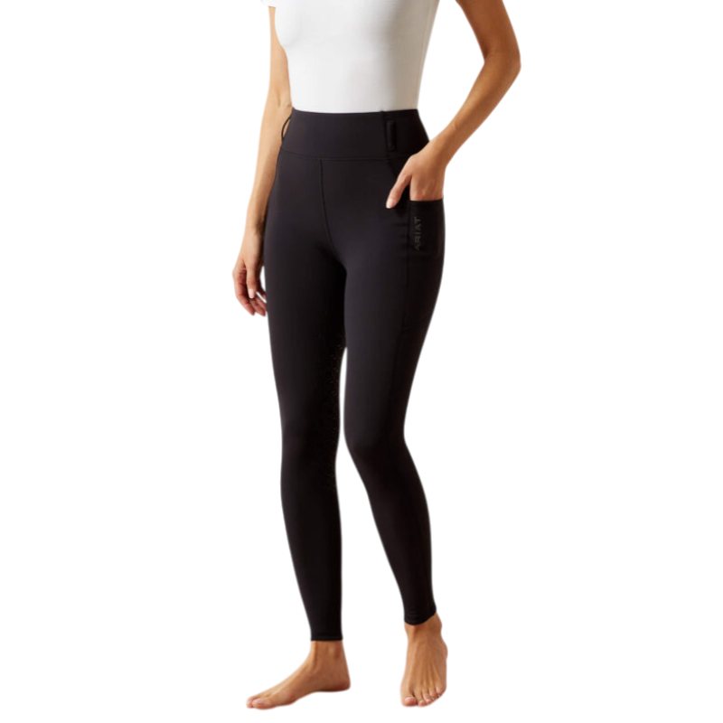 Ariat - Legging d'équitation femme Venture 2.0. noir full grip | - Ohlala
