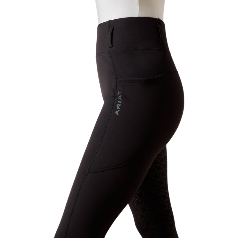 Ariat - Legging d'équitation femme Venture 2.0. noir full grip | - Ohlala